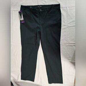 NWT Banana Republic Women's Slim Straight Black Pants 14